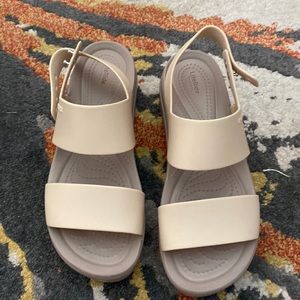 Crocs strap Sandals size 7